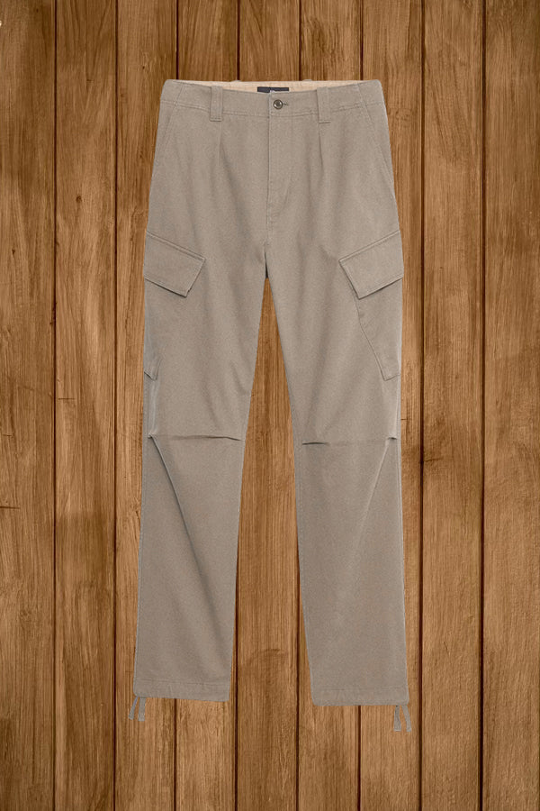 Casual Flap Pocket Pleated Pants