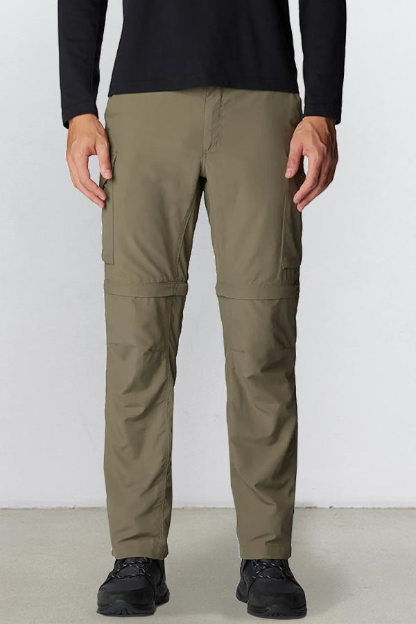 Casual Slant Pocket Convertible Pants