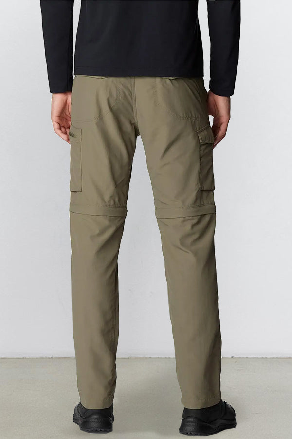 Casual Slant Pocket Convertible Pants