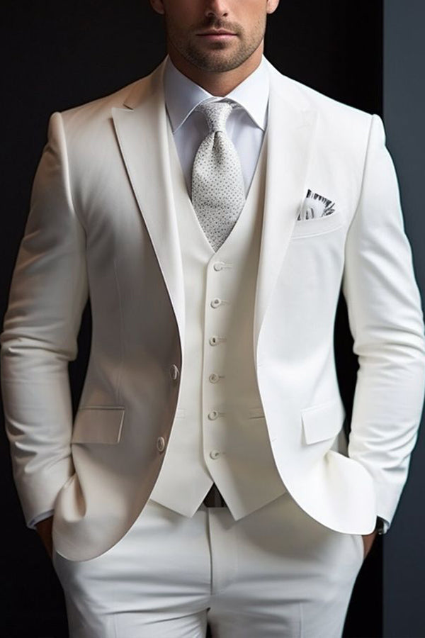 Simple Notch Lapel Single Breasted Blazer