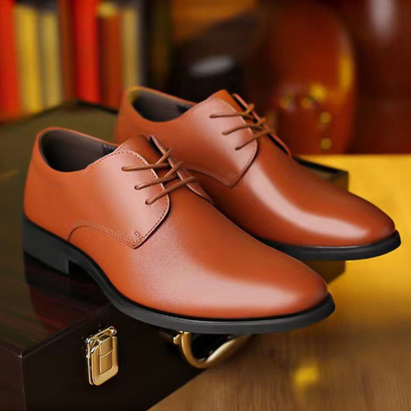 Classic Business Flat Leather Shoes