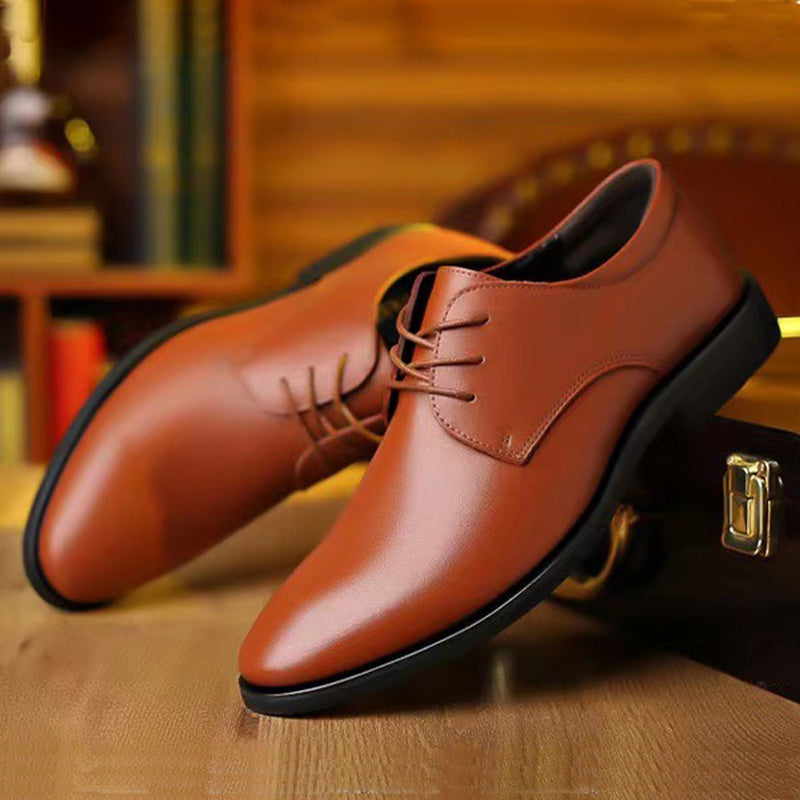 Classic Business Flat Leather Shoes