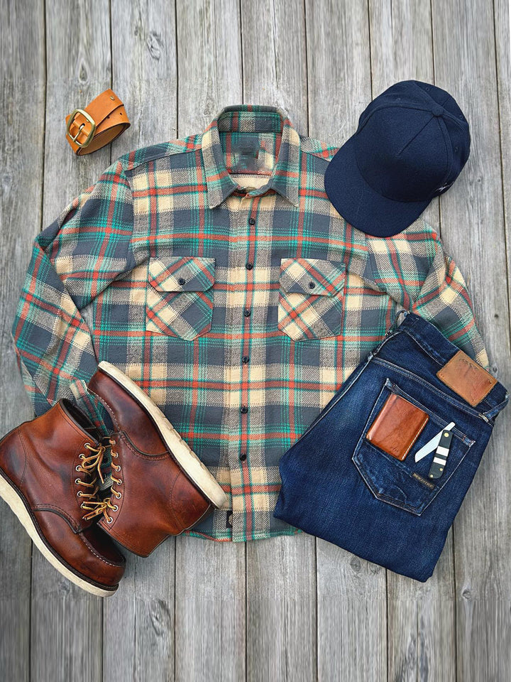 Versatile Plaid Long Sleeve Shirt