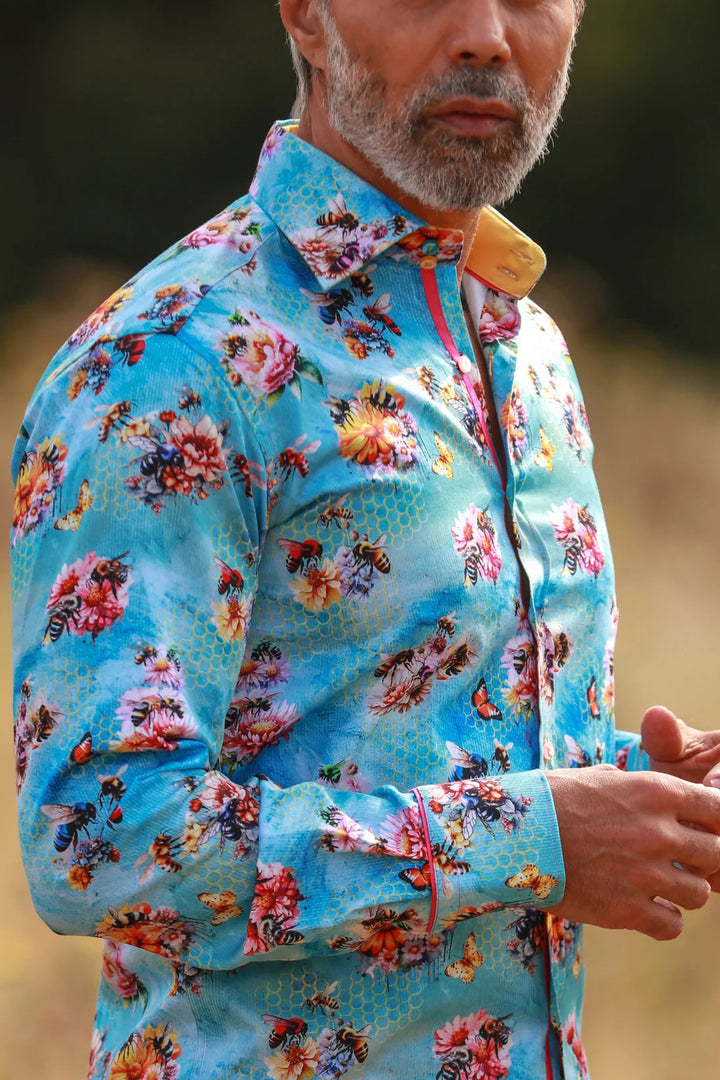 Vintage Honey Floral Print Shirt