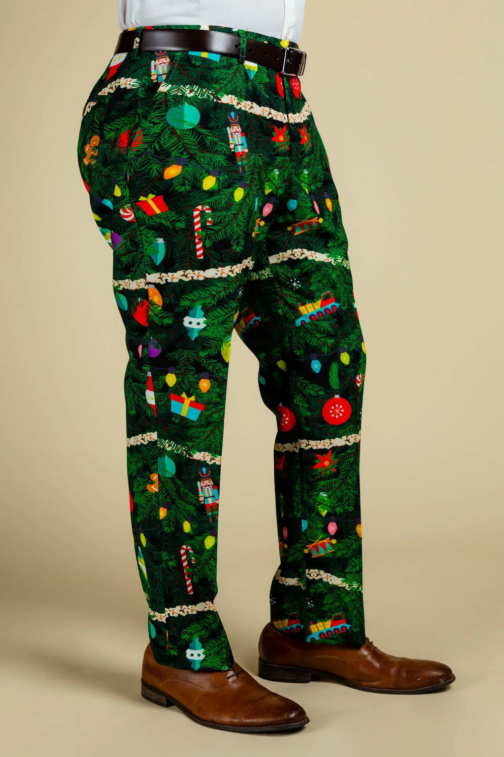 Christmas Tree Camo Print Pants