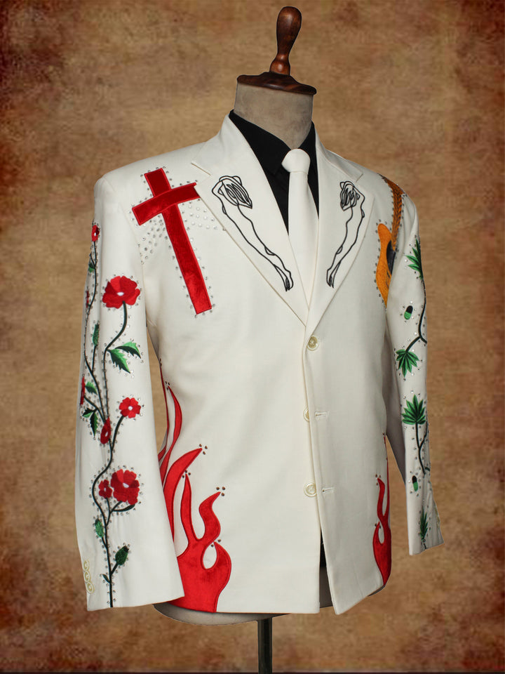 Classic Guitar Blossom Ensemble Blazer