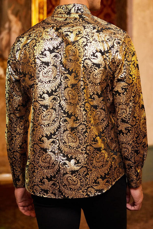 Stylish Printed Long Sleeve Shirt