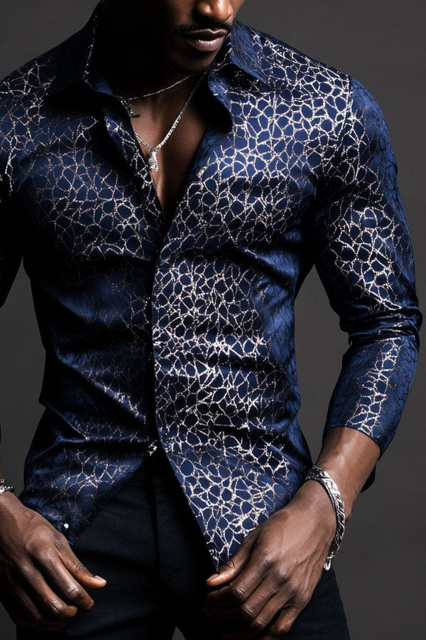 Casual Printed Long Sleeve Shirt